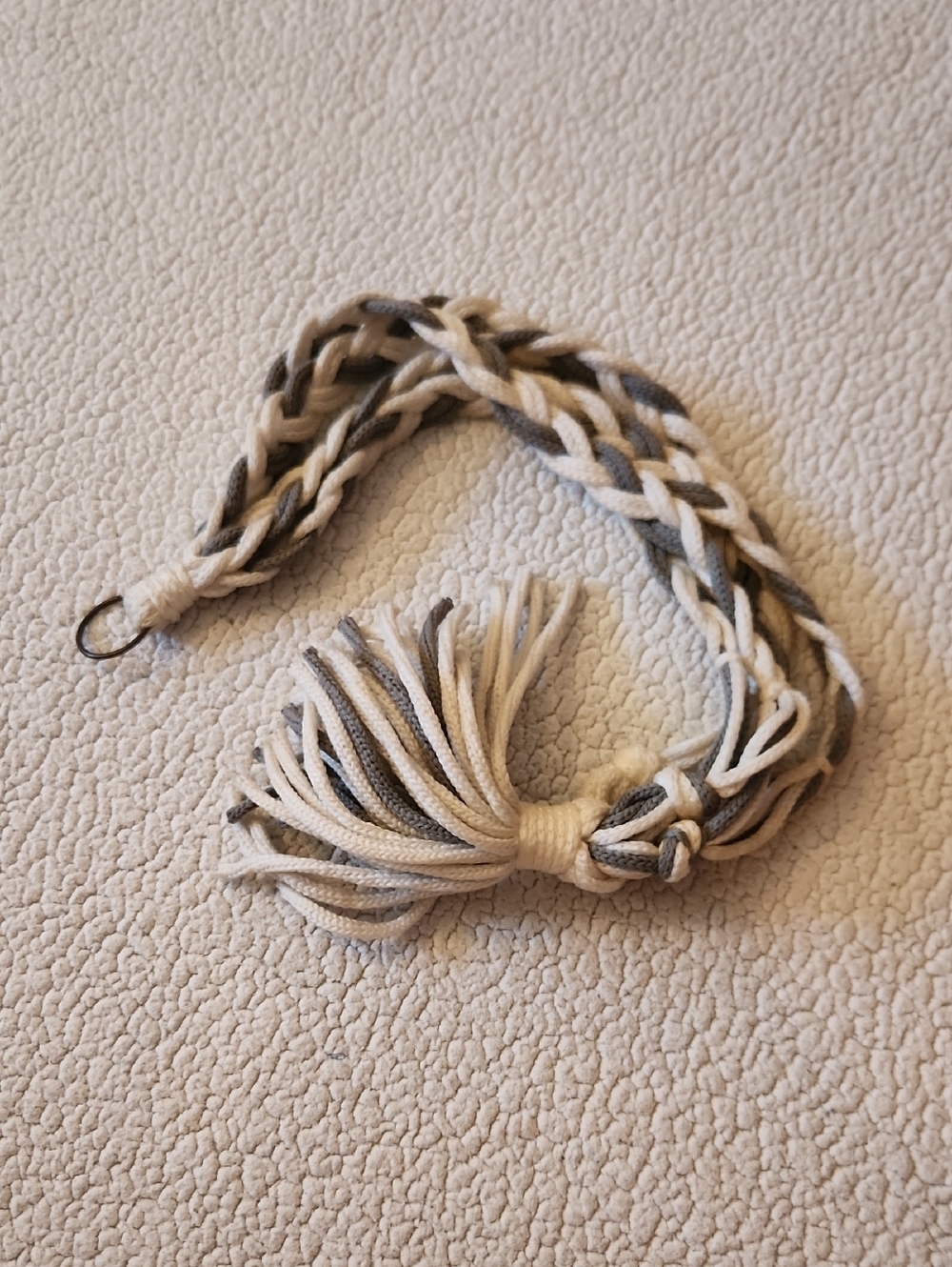 Michaels Boho Macrame Braided Fringe Loop Hook Detail Southwest Plant Holder